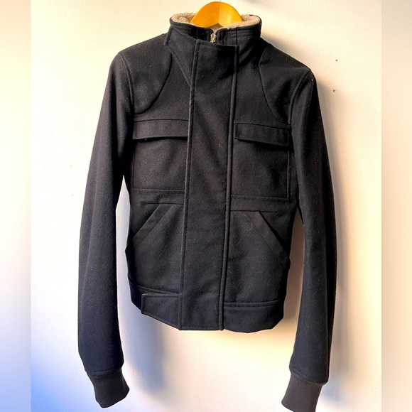 Rick Owens FW08 ‘STAG’ Shearling Wool Biker Jacket
Size: Men US S / EU44-46 / 1 - Picture 3 of 16